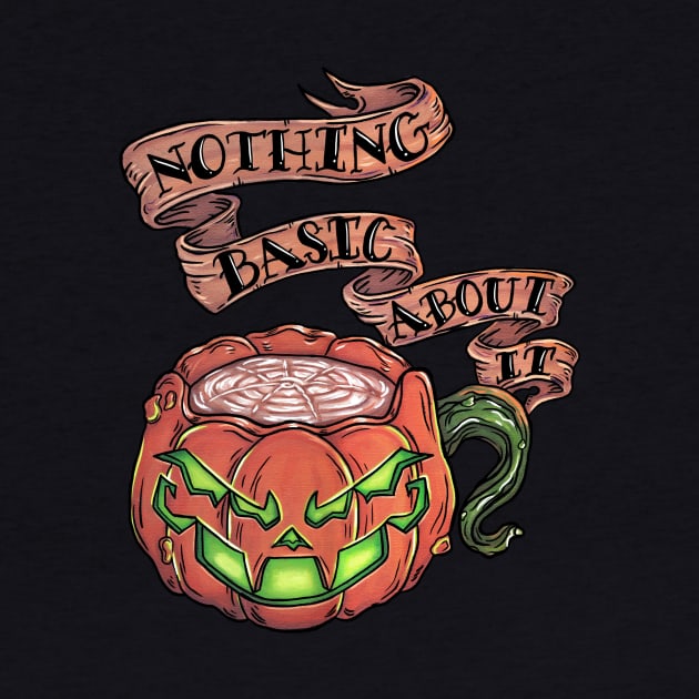 Jack-O's Spiced Latte by WildSkullflowerArt